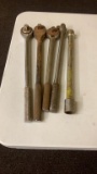 Lot of 3/4” drive ratchets,breakover & extension