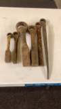 Lot of hammer wrenches