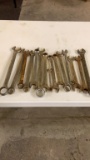 Lot of combo wrenches