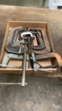 Lot of C-clamps