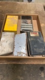 Lot of drill index boxes