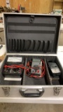 Lot of electrical meters & box