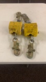 Lot of 2 personal fall limiters