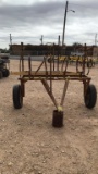 Spray rig trailer