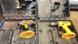 DeWalt used 1/2” drill & impact driver-no