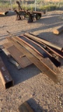 Lot of misc steel on pallet