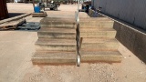 Pair of trailer house steps & rails