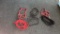 Lot of 3 halters & lead ropes