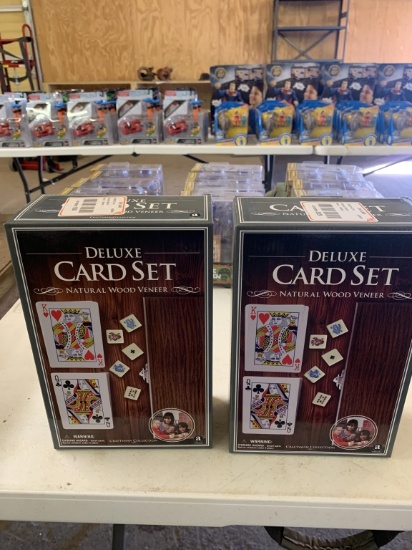 New lot of 2 deluxe card sets