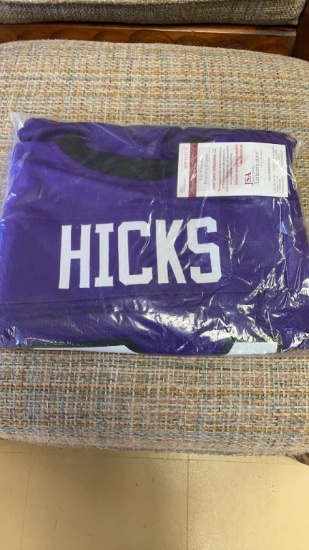Kyle Hicks autographed TCU jersey