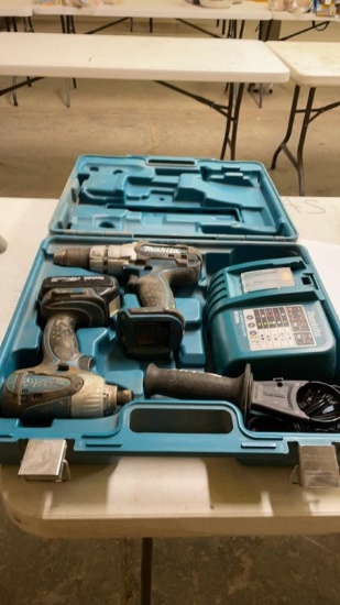 Makita cordless tool set