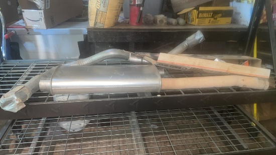 Lot of exhaust parts