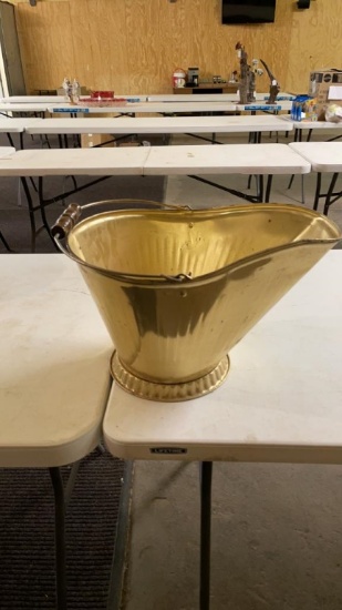 Brass coal hood