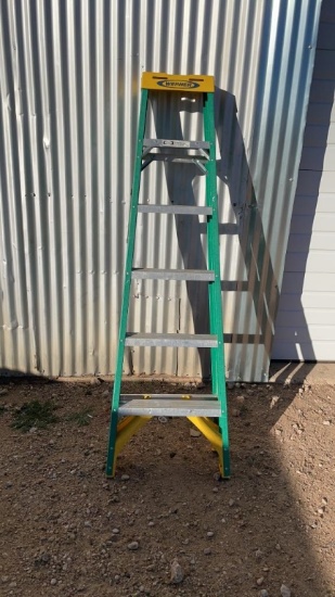 6’ Werner fiberglass stepladder