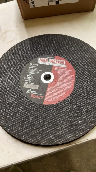 16” x 3/32 chop saw blades