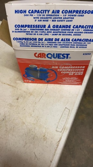 New CarQuest Air compressor