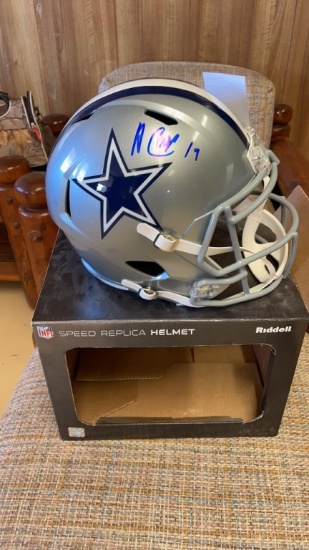 Amari Cooper autographed Dallas Cowboys replica
