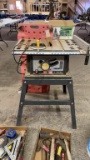 RYOBI 10” table saw