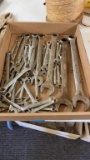 Lot of misc combo wrenches