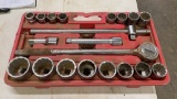 3/4” drive socket set