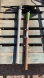 5lb & 2-1/2lb wood handle pick mattocks