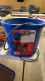 Heated flat back bucket