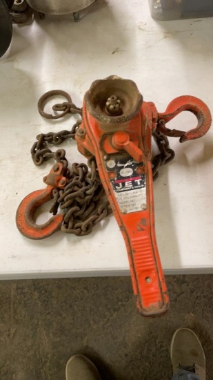 Jet 3/4 ton model 5354 puller