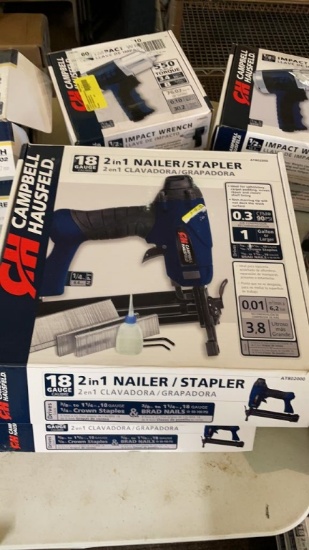 CH 18ga 2-in-1 nailer/stapler