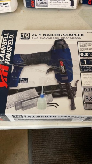 CH 18 ga 2-in-1 nailer/stapler