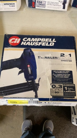 CH 2-in-1 1-1/4” nailer/stapler