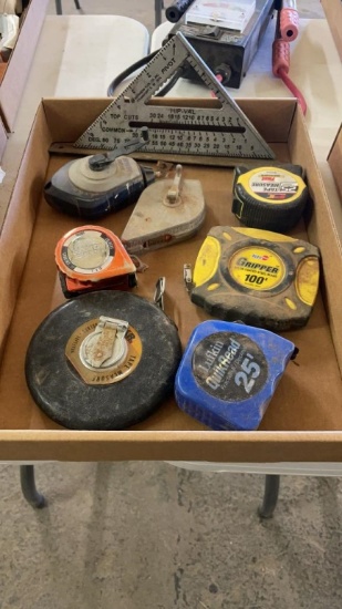 Lot of tape measurers