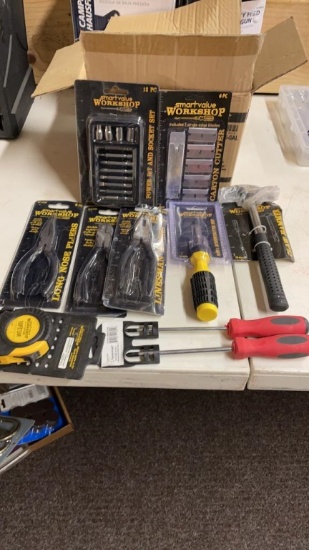 9pc homeowners tool kit-All new pieces