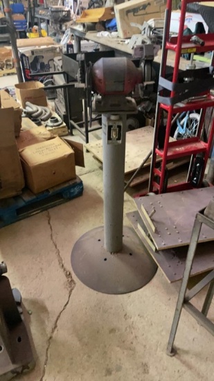 6” bench grinder on stand