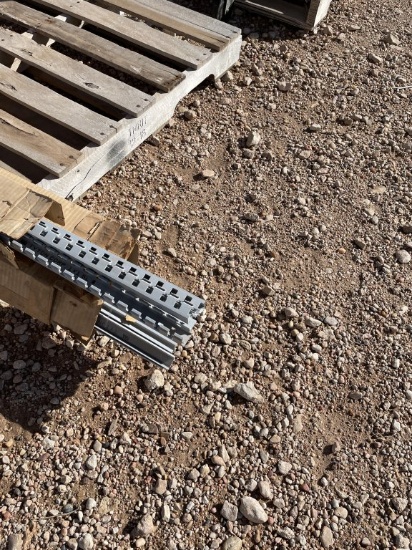 6’ plastic wire channel and caps