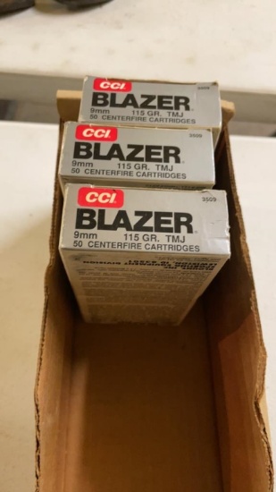 9mm Blazer TMJ ammo
