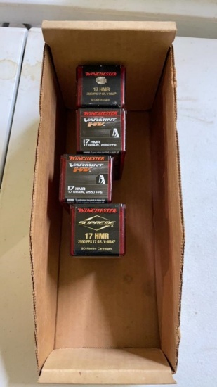 17 HMR ammo