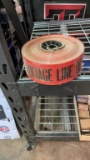 Roll buried line warning tape