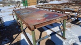 4’x10’ steel work table