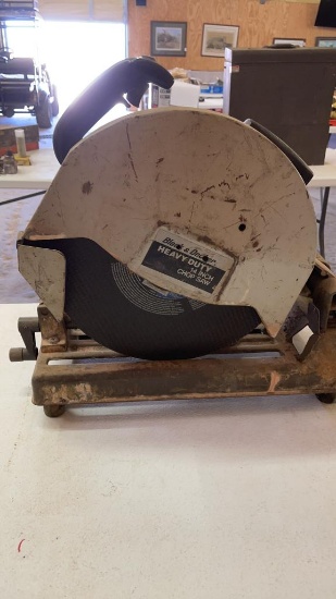 Black & Decker 14” chop saw