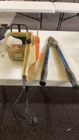 Stihl electric chain saw & lopper