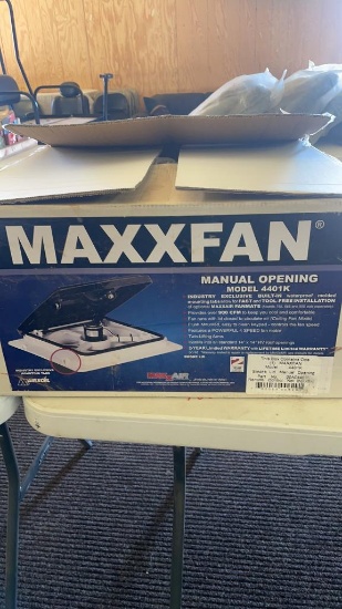 New MaxxFan model 4401K RV exhaust fan