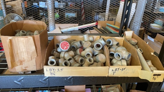 Lot of assorted LBY fittings