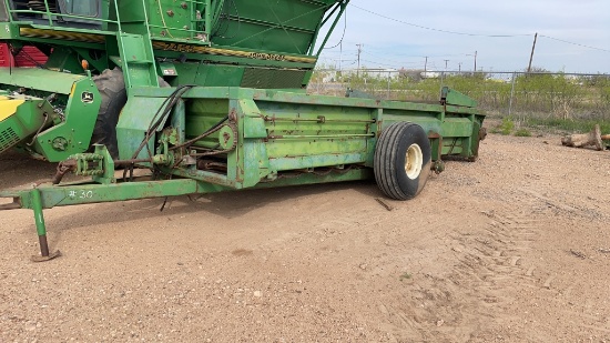 John Deere manure shredder