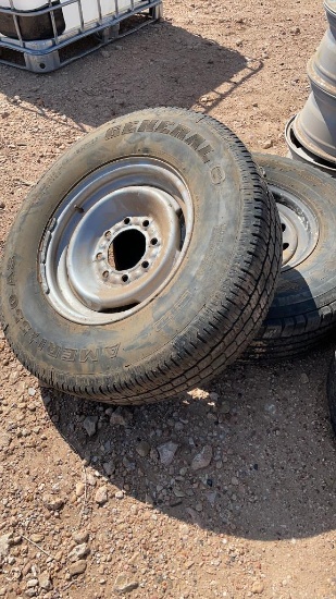 Lot of 2–16” tires & wheels