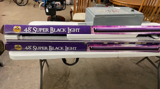2–48” super black lights