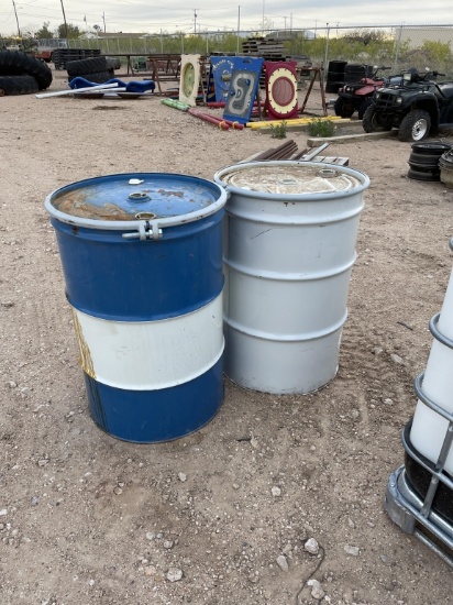 Drum with removable lid