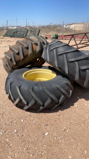 18.4-26/15-26 tractor tires on 26” rims