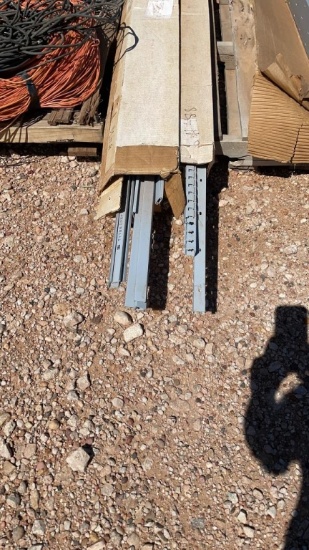 6’ plastic wire channel & caps