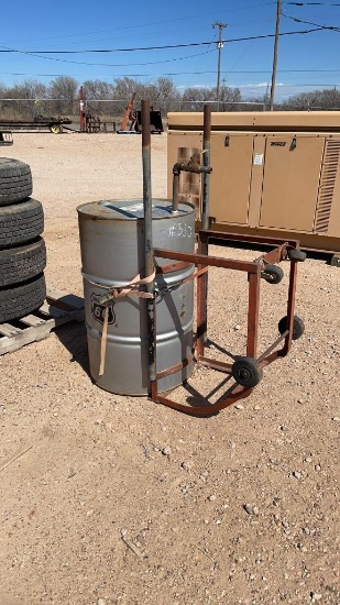 Barrel dolly & barrel