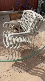 4 aluminum lawn chairs